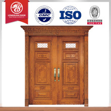 solid Teak wood double door in new design